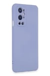 Mey İthalat®  One Plus 9 Pro Kılıf Nano içi Kadife Silikon - Lila