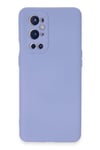 Mey İthalat®  One Plus 9 Pro Kılıf Nano içi Kadife Silikon - Lila