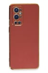 Mey İthalat®  One Plus 9 Pro Kılıf Volet Silikon - Kırmızı