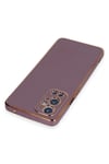 Mey İthalat®  One Plus 9 Pro Kılıf Volet Silikon - Mor