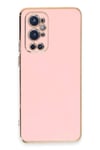 Mey İthalat®  One Plus 9 Pro Kılıf Volet Silikon - Pembe