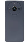 Mey İthalat®  Realme 11 Pro Kılıf Nano içi Kadife Silikon - Gri