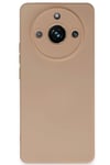 Mey İthalat®  Realme 11 Pro Kılıf Nano içi Kadife Silikon - Pudra
