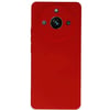 Mey İthalat®  Realme 11 Pro Kılıf Nano içi Kadife Silikon - Kırmızı