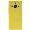 Mey İthalat®  Realme 11 Pro Kılıf Nano içi Kadife Silikon - Sarı