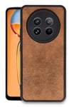 Mey İthalat®  Realme 12 5G Kılıf Aras Deri Kapak - Taba