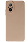 Mey İthalat®  Realme 12 Lite Kılıf Nano içi Kadife Silikon - Pudra