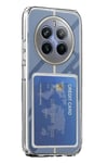 Mey İthalat®  Realme 12 Pro Kılıf Kart Şeffaf Silikon - Şeffaf