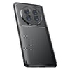 Mey İthalat®  Realme 12 Pro Plus Kılıf Auto Focus Karbon Kapak - Siyah