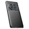 Mey İthalat®  Realme 12 Pro Plus Kılıf Auto Focus Karbon Kapak - Siyah