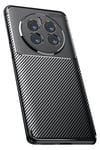 Mey İthalat®  Realme 12 Pro Plus Kılıf Auto Focus Karbon Kapak - Siyah