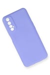 Mey İthalat®  Realme 7 Kılıf First Silikon - Lila