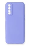Mey İthalat®  Realme 7 Kılıf First Silikon - Lila