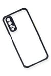 Mey İthalat®  Realme 7 Kılıf Miami Şeffaf Silikon - Lacivert