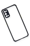 Mey İthalat®  Realme 7 Pro Kılıf Miami Şeffaf Silikon - Lacivert