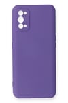 Mey İthalat®  Realme 7 Pro Kılıf Nano içi Kadife Silikon - Mor