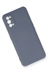 Mey İthalat®  Realme 7 Pro Kılıf Nano içi Kadife Silikon - Gri