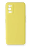 Mey İthalat®  Realme 7 Pro Kılıf Nano içi Kadife Silikon - Sarı