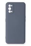 Mey İthalat®  Realme 7 Pro Kılıf Nano içi Kadife Silikon - Gri