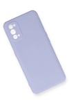Mey İthalat®  Realme 7 Pro Kılıf Nano içi Kadife Silikon - Lila