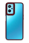 Mey İthalat®  Realme 9i 4G Kılıf Dora Kapak - Kırmızı