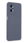 Mey İthalat®  Realme 9i 4G Kılıf Nano içi Kadife Silikon - Gri