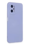 Mey İthalat®  Realme 9i 4G Kılıf Nano içi Kadife Silikon - Lila
