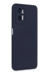 Mey İthalat®  Realme 9i 4G Kılıf Nano içi Kadife Silikon - Lacivert