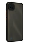 Mey İthalat®  Realme C11 2021 Kılıf Montreal Silikon Kapak - Siyah