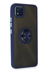 Mey İthalat®  Realme C11 2021 Kılıf Montreal Yüzüklü Silikon Kapak - Lacivert