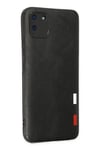 Mey İthalat®  Realme C11 Kılıf Loop Deri Silikon - Siyah