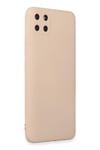 Mey İthalat®  Realme C11 Kılıf Nano içi Kadife Silikon - Pudra
