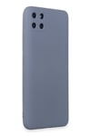 Mey İthalat®  Realme C11 Kılıf Nano içi Kadife Silikon - Gri