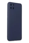 Mey İthalat®  Realme C11 Kılıf Nano içi Kadife Silikon - Lacivert
