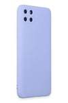 Mey İthalat®  Realme C11 Kılıf Nano içi Kadife Silikon - Lila