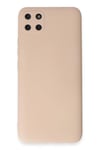 Mey İthalat®  Realme C11 Kılıf Nano içi Kadife Silikon - Pudra