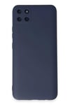 Mey İthalat®  Realme C11 Kılıf Nano içi Kadife Silikon - Lacivert