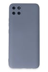 Mey İthalat®  Realme C11 Kılıf Nano içi Kadife Silikon - Gri