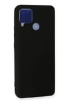 Mey İthalat®  Realme C15 Kılıf Nano içi Kadife Silikon - Siyah