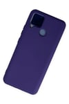 Mey İthalat®  Realme C15 Kılıf Nano içi Kadife Silikon - Mor