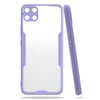 Mey İthalat®  Realme C15 Kılıf Platin Silikon - Lila