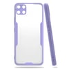 Mey İthalat®  Realme C15 Kılıf Platin Silikon - Lila