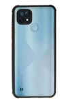 Mey İthalat®  Realme C21 Kılıf Miami Şeffaf Silikon - Siyah
