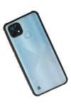 Mey İthalat®  Realme C21 Kılıf Miami Şeffaf Silikon - Siyah