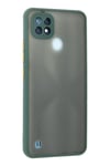 Mey İthalat®  Realme C21 Kılıf Montreal Silikon Kapak - Yeşil