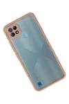 Mey İthalat®  Realme C21 Kılıf Montreal Silikon Kapak - Pembe