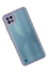 Mey İthalat®  Realme C21 Kılıf Montreal Silikon Kapak - Mor