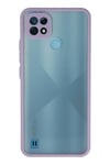 Mey İthalat®  Realme C21 Kılıf Montreal Silikon Kapak - Mor