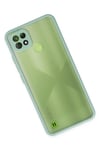 Mey İthalat®  Realme C21 Kılıf Montreal Silikon Kapak - Turkuaz