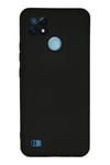 Mey İthalat®  Realme C21 Kılıf Nano içi Kadife Silikon - Siyah